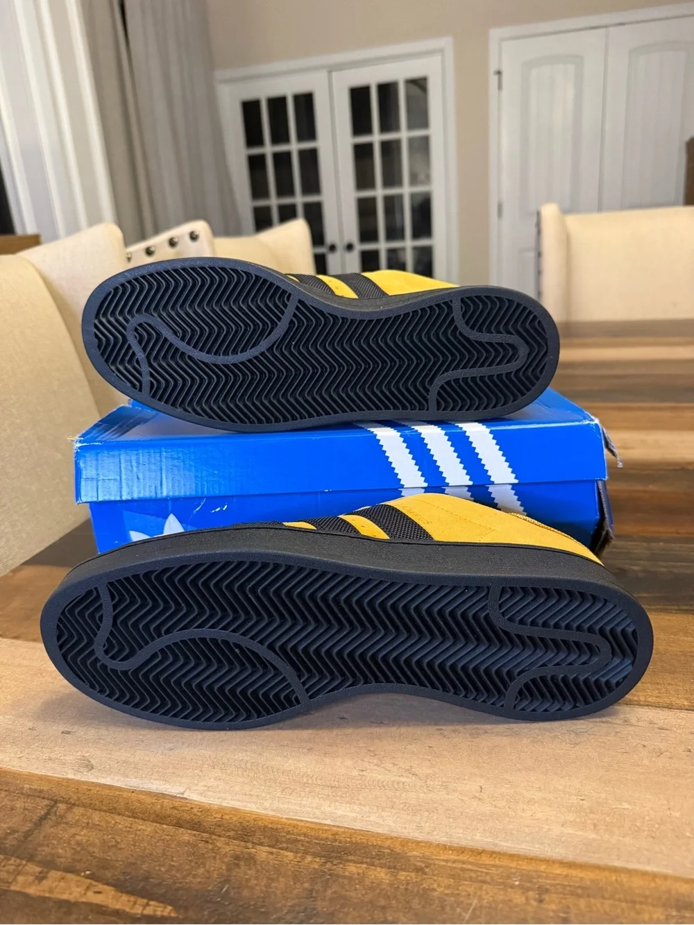 adidas Campus 00s Low-Top Sneakers in Yellow and Black